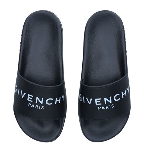 toddler givenchy slides|givenchy slides white and black.